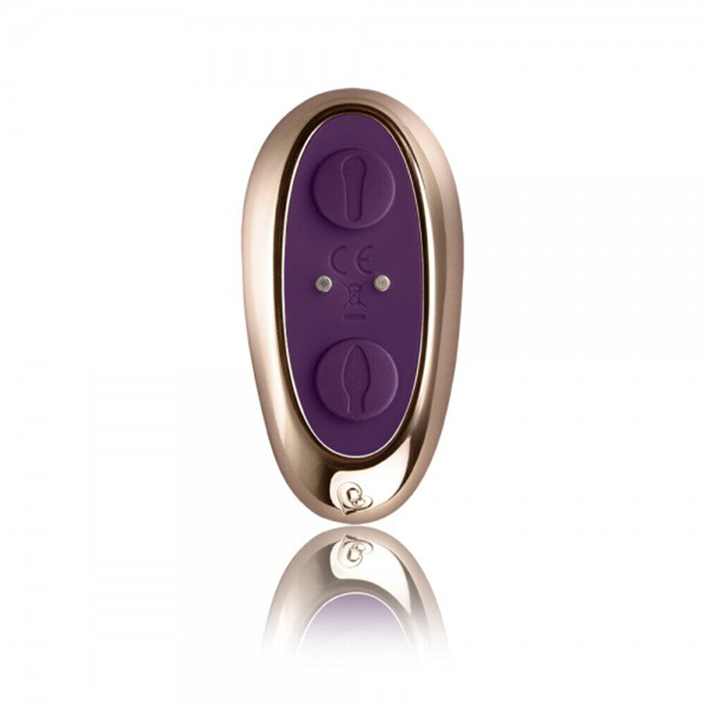 Rocks Off Cocktail Remote Control Couples Vibe Purple