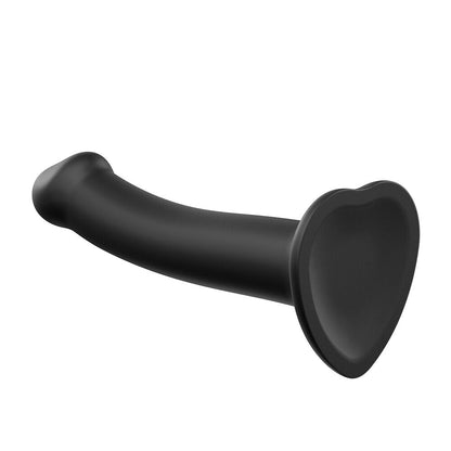 Strap On Me Silicone Dual Density Bendable Dildo Small Black