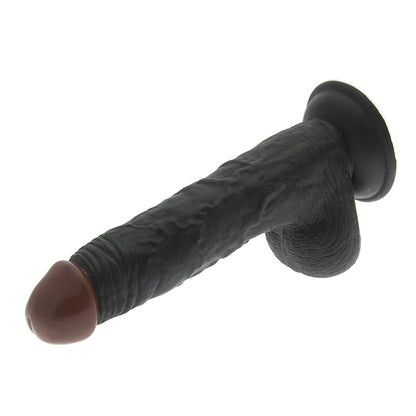 Hoodlum 8.5 Inch Realistic Black Dildo