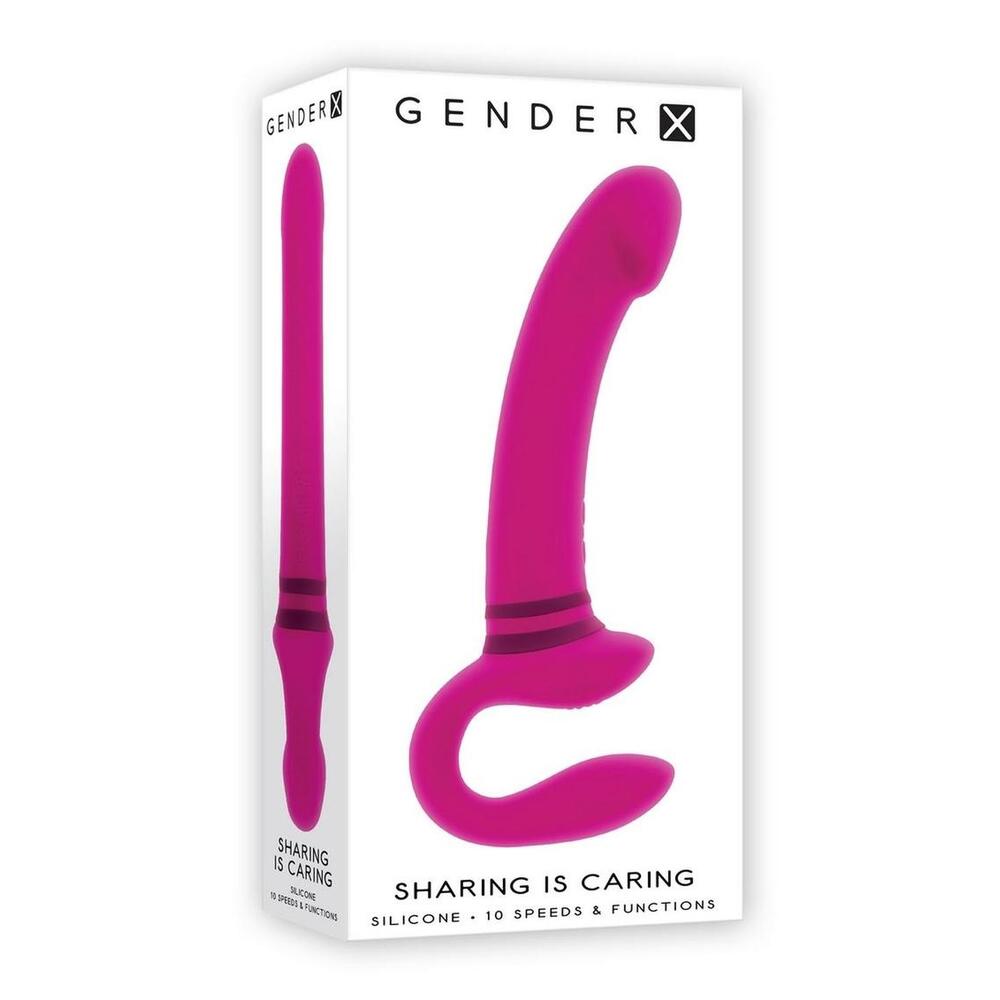 Gender X Sharing Is Caring Rechargeable Silicone Dual Vibrator