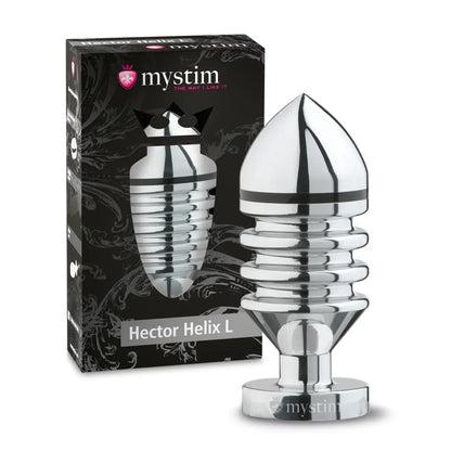 MyStim Hector Helix Large Aluminium Butt Plug