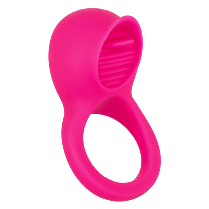 Rechargeable Teasing Tongue Enhancer Cock Ring