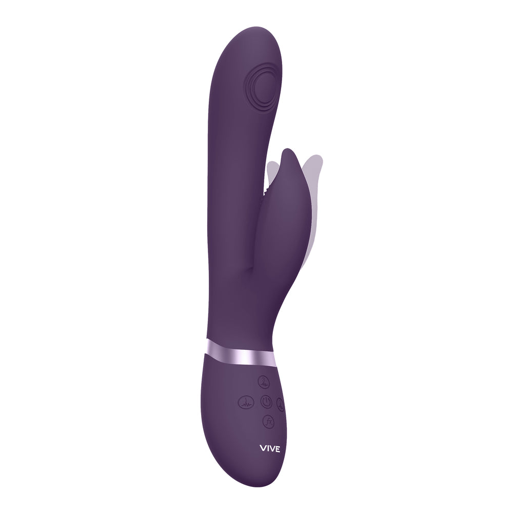 Vive Aimi Pulse Wave And Vibrate G Spot Vibrator Purple