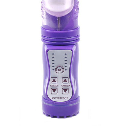 Rabbit Vibrator With Thrusting Motion Purple